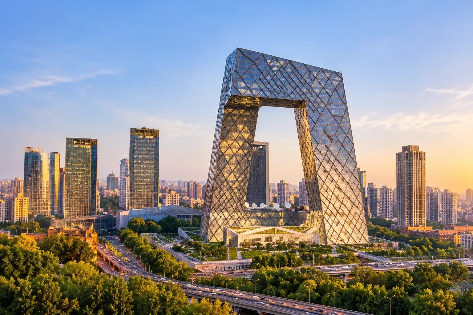 Beijing skyline